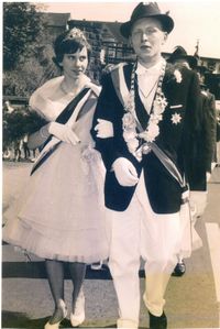 Königspaar 1961Günter Schade und Ingrid Papenbreer